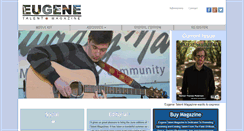 Desktop Screenshot of eugenetalent.com