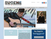 Tablet Screenshot of eugenetalent.com